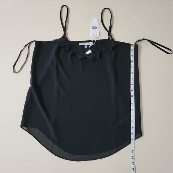 Naked Zebra Women's Black Lined Camisole Tank Top - Picture 5 of 9